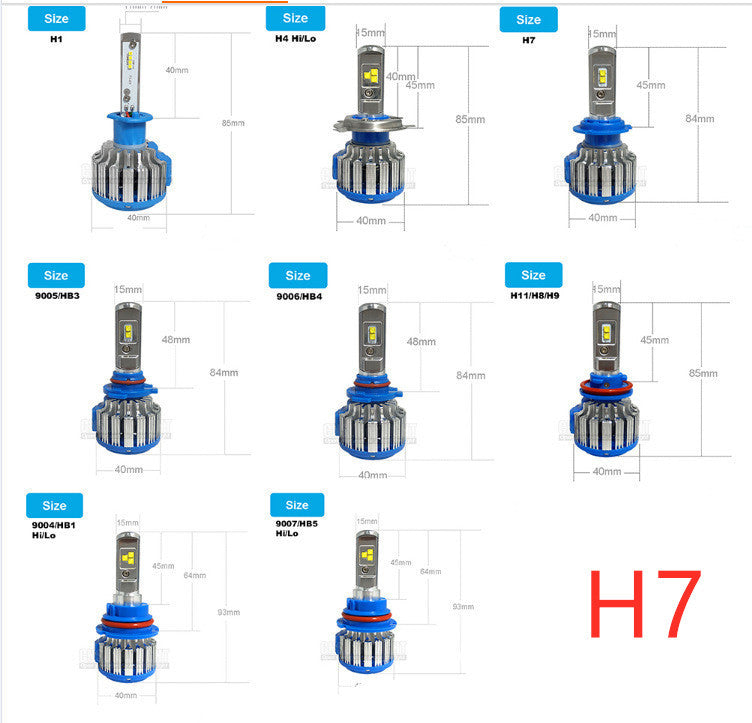 Λάμπα LED αυτοκινήτου H4 Φωτιστικό αυτοκινήτου