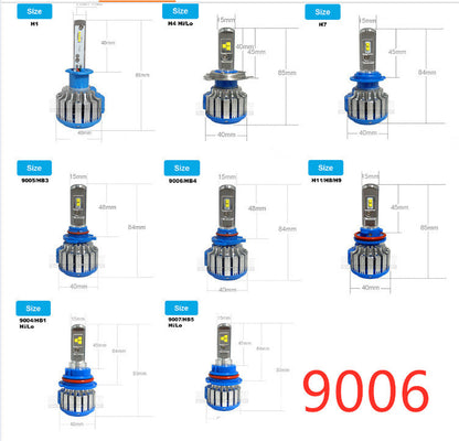 Λάμπα LED αυτοκινήτου H4 Φωτιστικό αυτοκινήτου